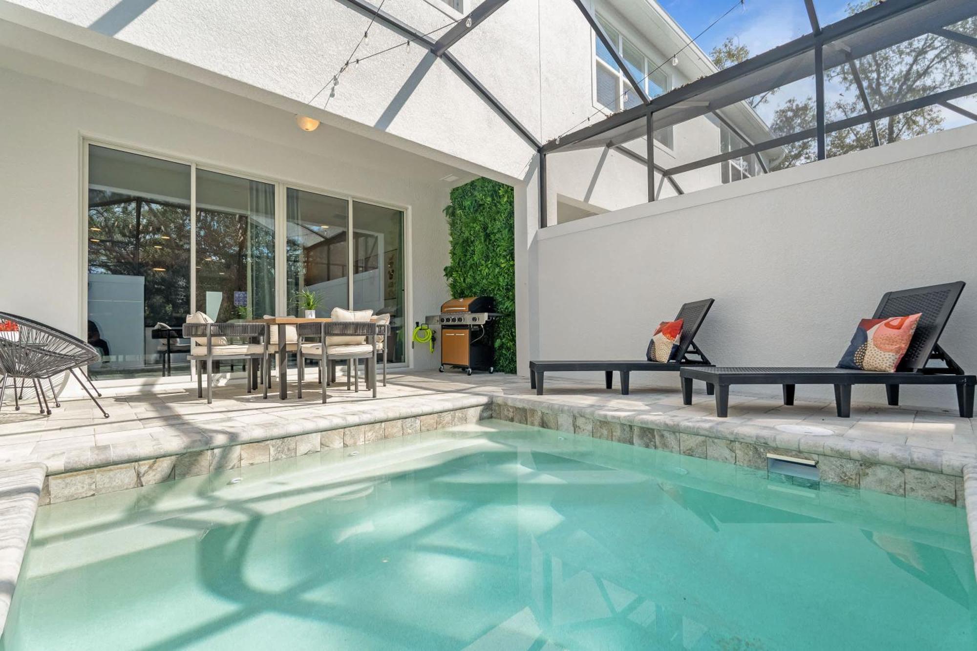 Upstay - Modern Family Townhouse W Private Pool Orlando Exterior photo